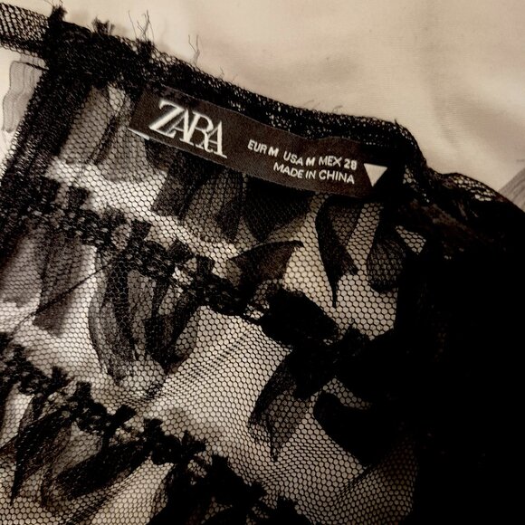 Zara Have Fun Party Dress with Ties - Picture 9 of 10